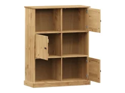Prolenta Premium - Librería VIGO madera maciza de pino 90x35x114,5 cm
