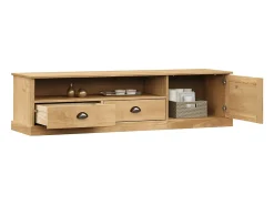 Prolenta Premium - Mueble para TV VIGO madera maciza de pino 156x40x40 cm