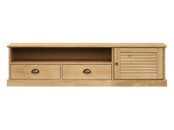 Prolenta Premium - Mueble para TV VIGO madera maciza de pino 156x40x40 cm