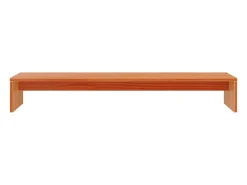 Prolenta Premium - Soporte de monitor madera maciza pino marrón cera 100x27x15 cm