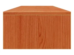 Prolenta Premium - Soporte de monitor madera maciza pino marrón cera 100x27x15 cm