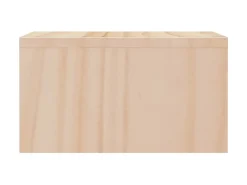 Prolenta Premium - Soporte para monitor madera maciza de pino 50x27x15 cm