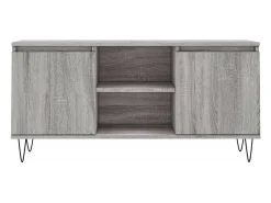 Ragnfrid Mueble de TV madera de ingeniería gris Sonoma 104x35x50 cm
