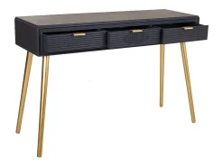 Recibidor de madera con 3 cajones