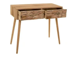 Recibidor De Madera De 2 Cajones