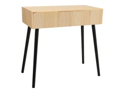 Recibidor de madera marrón