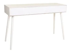 Recibidor De Madera Y Rejilla En Blanco