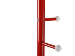 Ruan Perchero de Pie de Estilo Minimalista, Rojo, 173x28x28cm