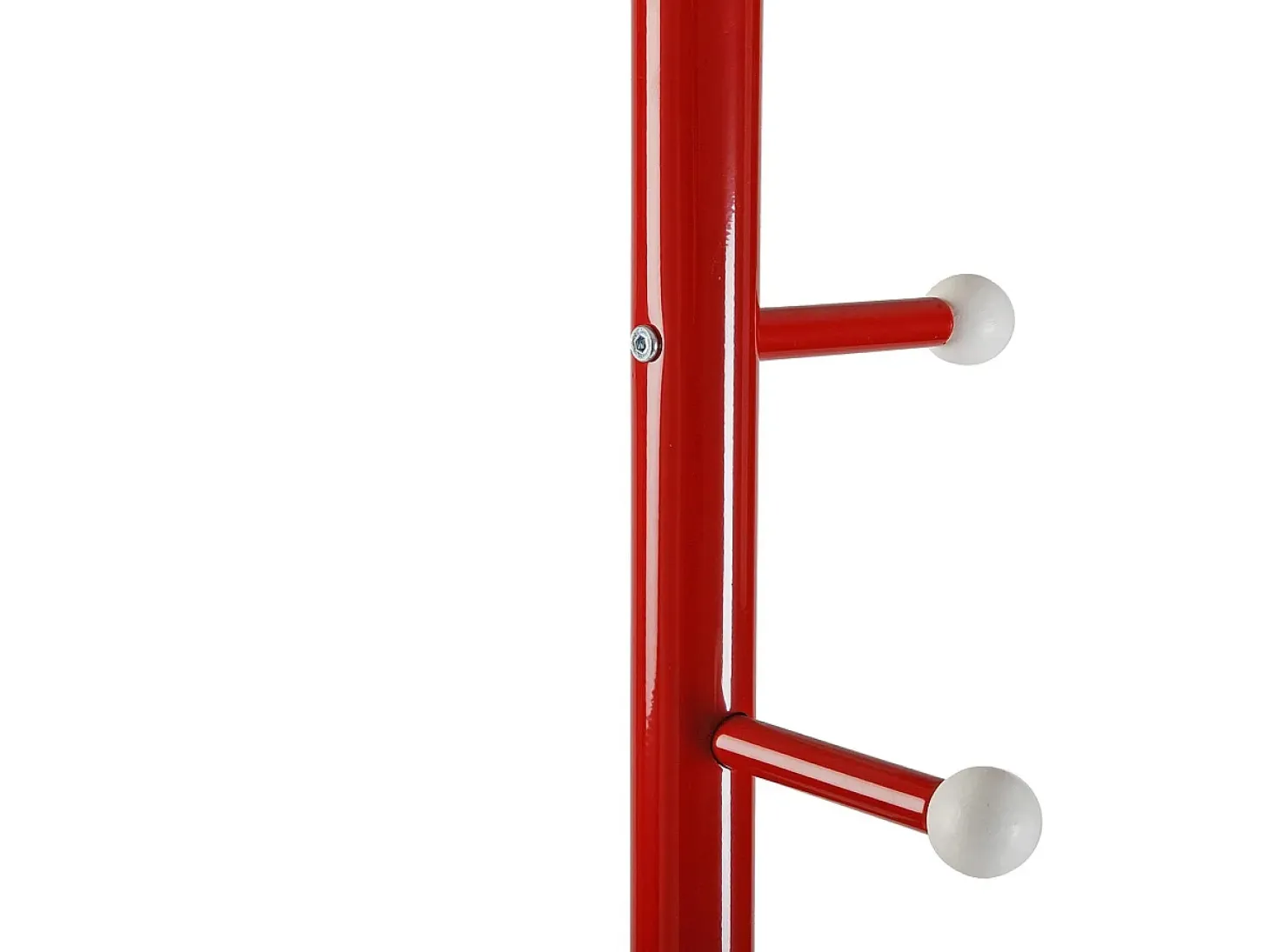 Ruan Perchero de Pie de Estilo Minimalista, Rojo, 173x28x28cm