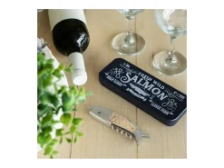 Sacacorchos de acero Wild Salmon
