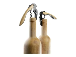 Sacacorchos de doble palanca de alta tecnología en madera de la colección Pop de Koala