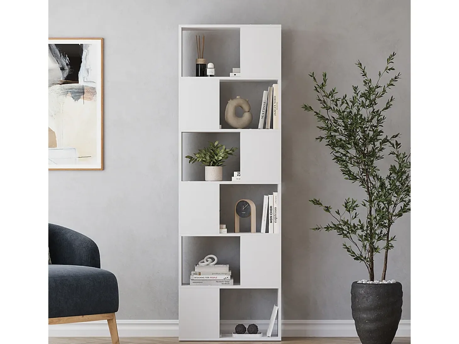 Separador de ambientes blanco 60x24x186 eneos