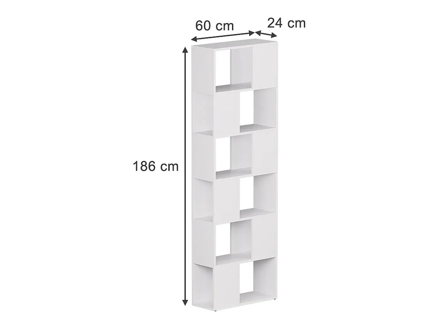 Separador de ambientes blanco 60x24x186 eneos