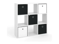 Separador de ambientes blanco 82.8x26x82.8 hylda
