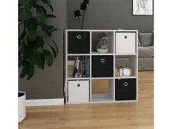 Separador de ambientes blanco 82.8x26x82.8 hylda