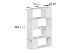 Separador de ambientes blanco 80x24x124.5 eneos