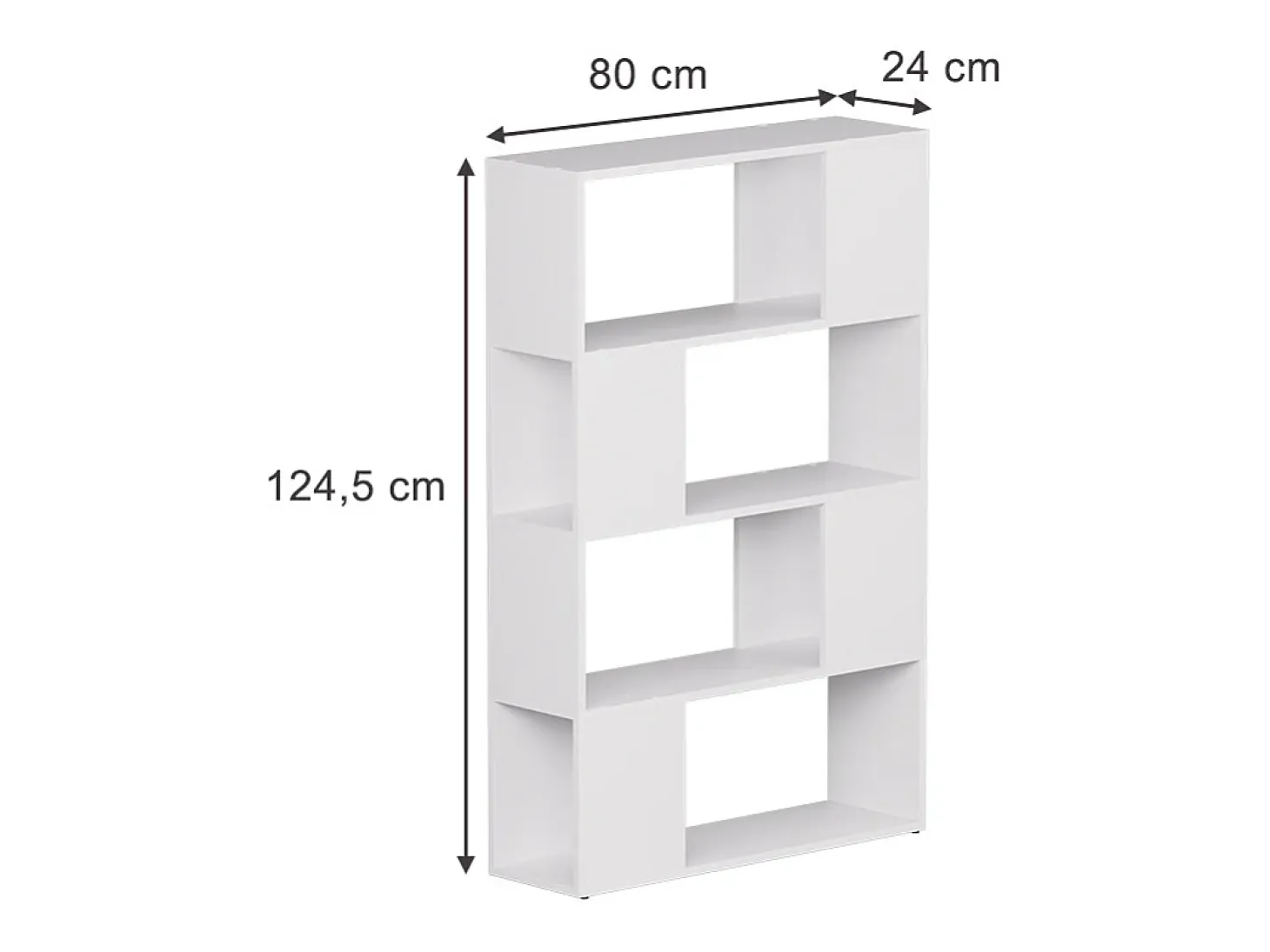 Separador de ambientes blanco 80x24x124.5 eneos