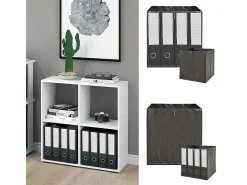 Separador de ambientes blanco 72.6x29x72 tetra