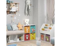 Separador de ambientes blanco 72.6x29x72 tetra