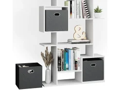 Separador de ambientes blanco 92x29x187.7 cube