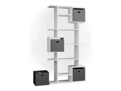 Separador de ambientes blanco 92x29x187.7 cube