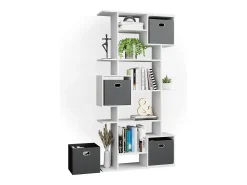 Separador de ambientes blanco 92x29x187.7 cube