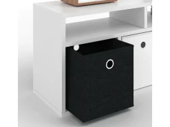 Separador de ambientes blanco 84.4x26x39 hylda