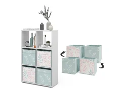 Separador de ambientes blanco 72x29x107.8