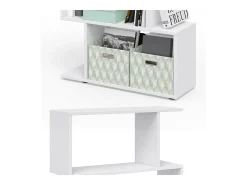 Separador de ambientes blanco 70x23.8x97.4 levio