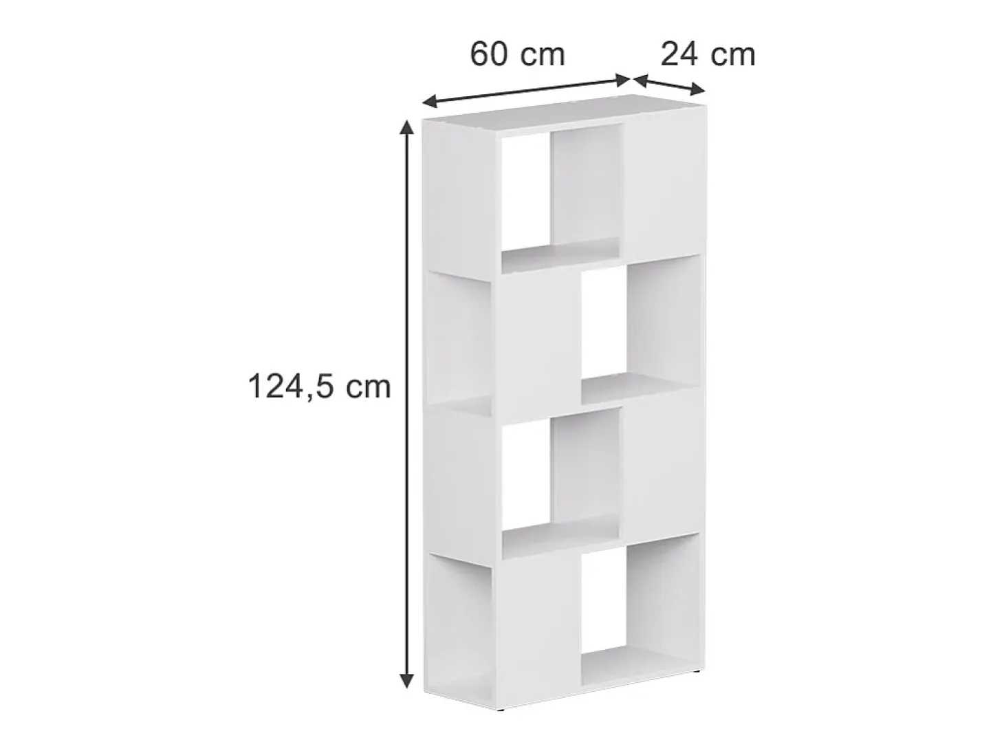 Separador de ambientes blanco 60x24x124.5 eneos