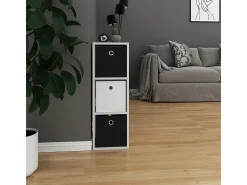 Separador de ambientes blanco 28.4x26x82.8 hylda