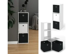 Separador de ambientes blanco 28.4x26x82.8 hylda