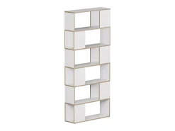 Separador de ambientes blanco/roble 80x24x186 eneos