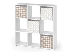Separador de ambientes blanco 104x29x108 nove