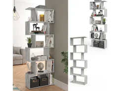 Separador de ambientes gris 70x23.8x192.2 levio