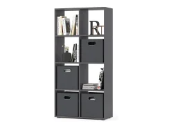Separador de ambientes gris 143x29x72 scutum