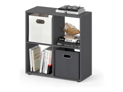 Separador de ambientes gris 72.6x29x72 tetra