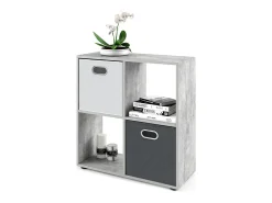 Separador de ambientes hormigón 72.6x29x72 tetra