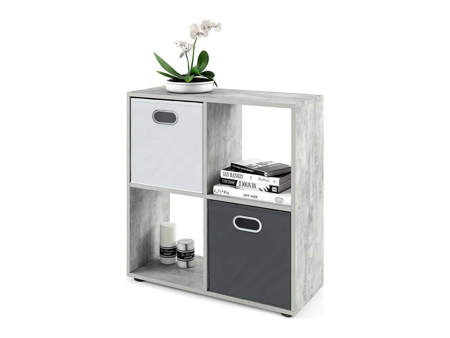 Separador de ambientes hormigón 72.6x29x72 tetra