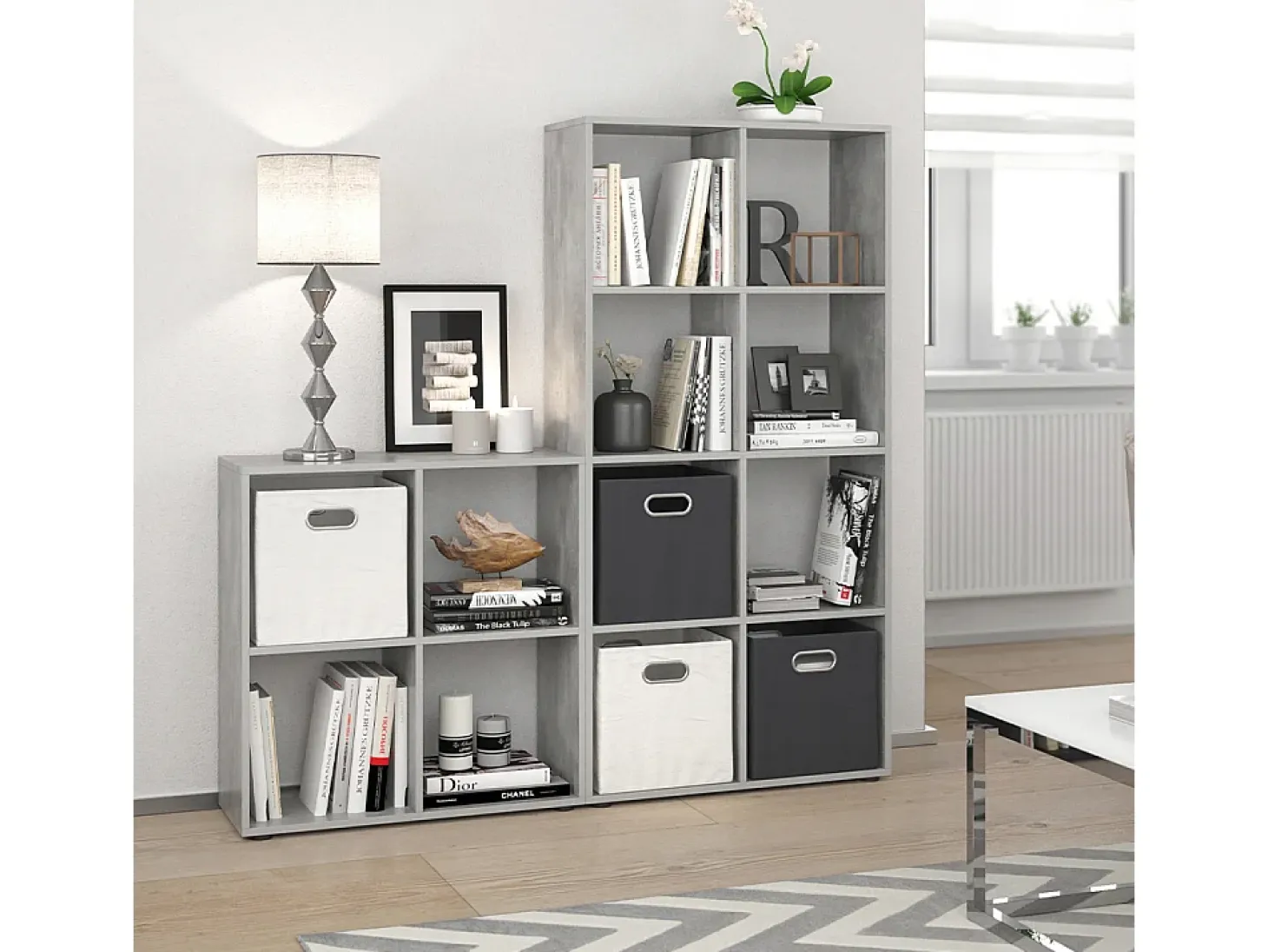 Separador de ambientes hormigón 143x29x72 scutum