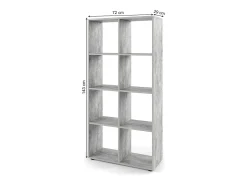 Separador de ambientes hormigón 143x29x72 scutum
