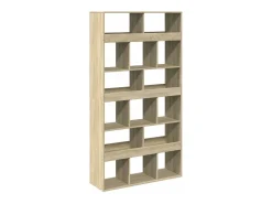 Separador de ambientes madera roble Sonoma 100x33x187,5 cm