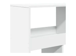 Separador de ambientes madera ingeniería blanco 100x33x187,5 cm