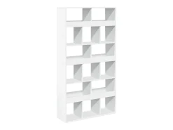 Separador de ambientes madera ingeniería blanco 100x33x187,5 cm