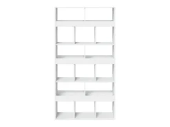 Separador de ambientes madera ingeniería blanco 100x33x187,5 cm