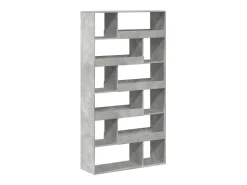 Separador de ambientes madera gris hormigón 100x33x187,5 cm