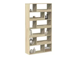 Separador de ambientes madera roble Sonoma 100x33x187,5 cm