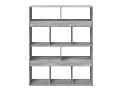 Separador de ambientes madera gris Sonoma 100x33x125,5 cm