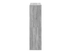Separador de ambientes madera gris Sonoma 100x33x125,5 cm