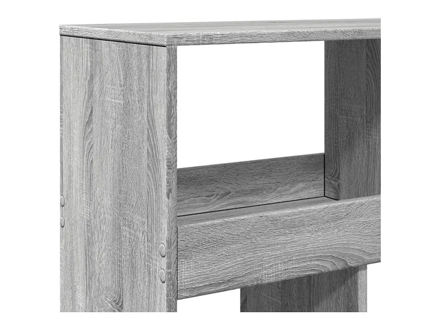 Separador de ambientes madera gris Sonoma 100x33x125,5 cm